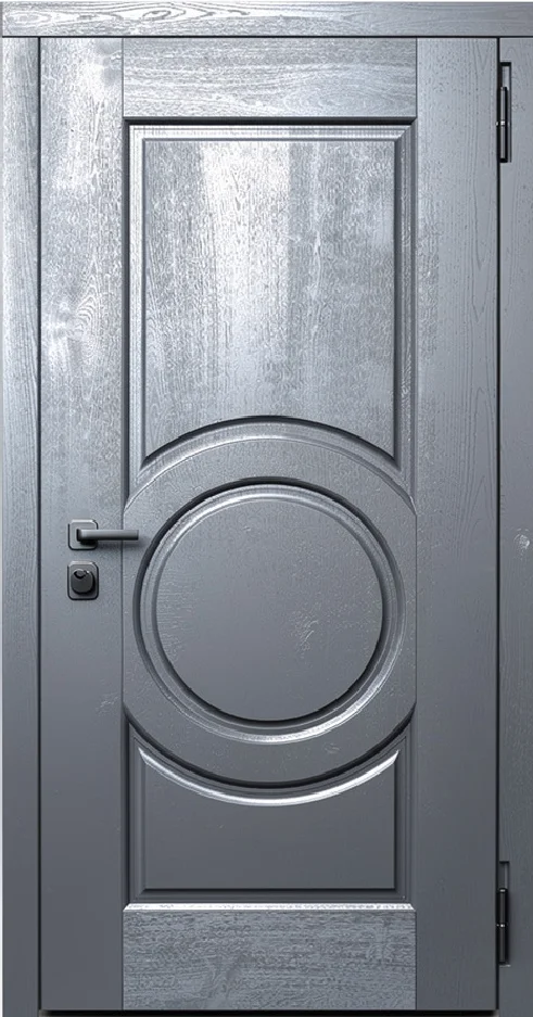 Входная дверь Sirius-12 (Порошковое напыление / МДФ Шпон)